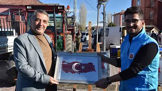 Tomarza'da Gazze için hayır panayırı yapıldı