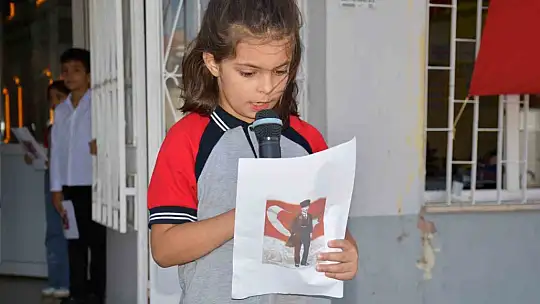 Tomarza'da İlköğretim Haftası coşkusu