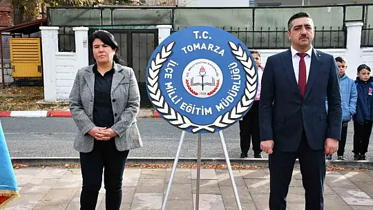 Tomarza'da Öğretmenler günü kutlandı