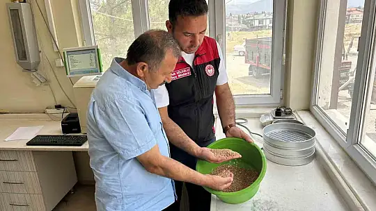 Tomarza'da Toprak Mahsulleri Ofisi hububat alımına başladı