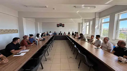 Tomarza'da yeni eğitim yılı öncesi okullarda hazırlık denetimi