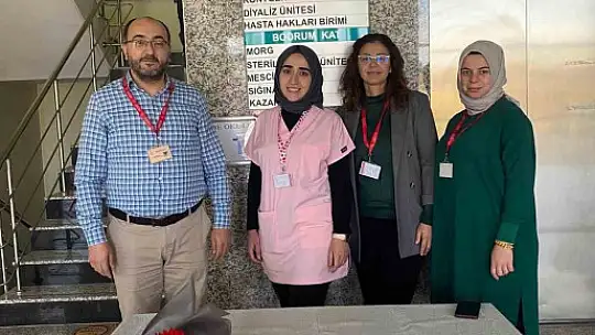Tomarza Devlet Hastanesi'nde hastalar bilgilendirildi