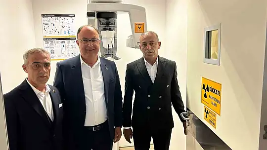 Tomarza Devlet Hastanesi'nde Panoramik Diş Röntgen Cihazı'nın hizmete girdi