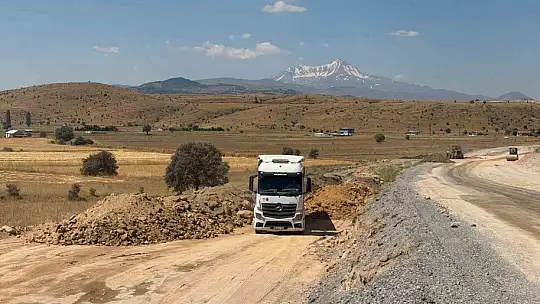 Tomarza-Malatya Bağlantı Yolu'nda geri sayım başladı