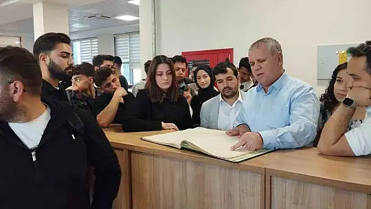 Tomarza Mustafa Akıncıoğlu MYO öğrencilerine uygulamalı eğitim verildi