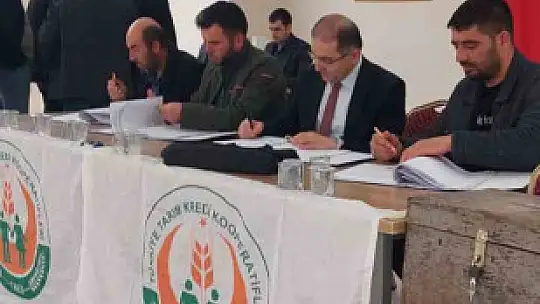 Tomarza Tarım Kredi Kooperatifinde Başkan Tezcan gücen tazeledi