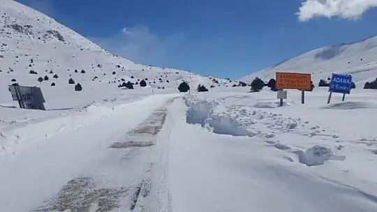 Tomarza - Tufanbeyli yolu açıldı