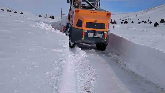Tomarza - Tufanbeyli yolu açıldı