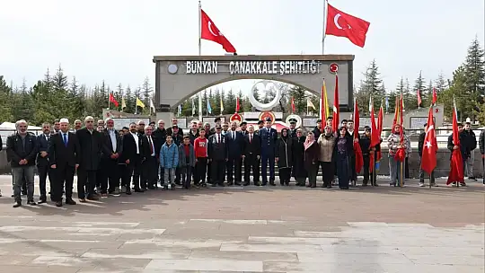 Tomarza ve Bünyan'da Şehitleri Anma Programı düzenlendi