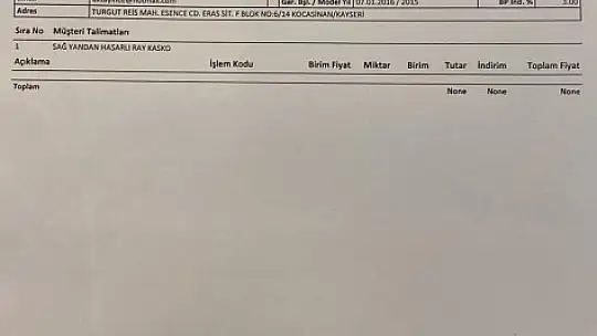 Toyota marka otomobilini servisten 17 aydır alamıyor