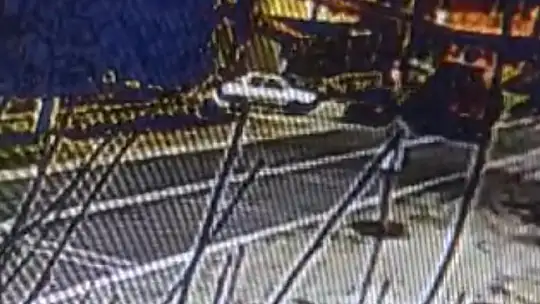 Traktörle otomobilin çarpıştığı kaza kamerada: 2 yaralı