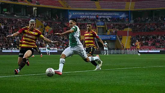 Trendyol 1. Lig: Kayserispor: 1 - Bursaspor: 2