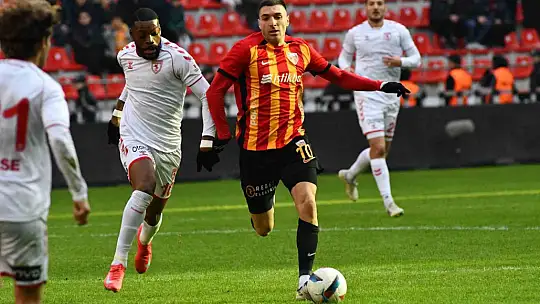 Trendyol Süper Lig: Kayserispor: 0 - Samsunspor: 1 (Maç sonucu)