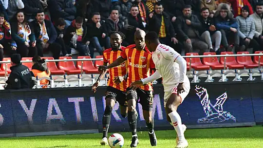 Trendyol Süper Lig: Kayserispor: 0 - Samsunspor: 1 (Maç sonucu)