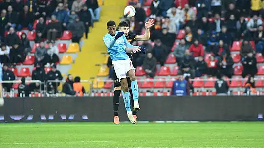 Trendyol Süper Lig: Kayserispor: 0 - Trabzonspor: 0 (Maç sonucu)