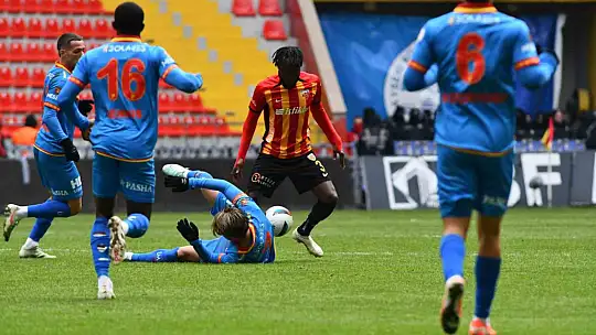 Trendyol Süper Lig: Kayserispor: 1 - Göztepe: 0 (İlk yarı)