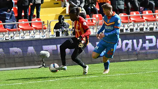 Trendyol Süper Lig: Kayserispor: 1 - Göztepe: 0 (İlk yarı)