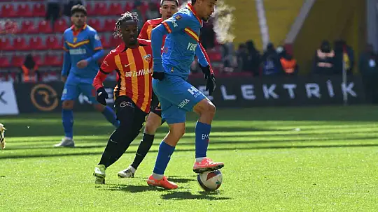 Trendyol Süper Lig: Kayserispor: 1 - Göztepe: 0 (Maç sonucu)
