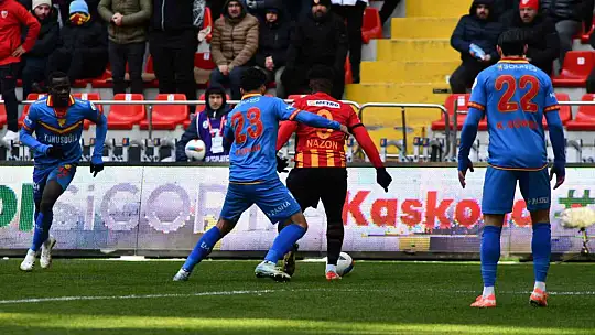 Trendyol Süper Lig: Kayserispor: 1 - Göztepe: 0 (Maç sonucu)