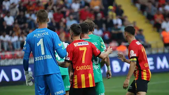 Trendyol Süper Lig: Kayserispor: 0 - Bodrum FK: 1 (İlk yarı)