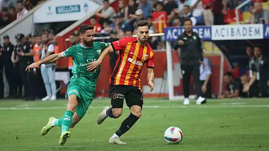 Trendyol Süper Lig: Kayserispor: 0 - Bodrum FK: 1 (İlk yarı)