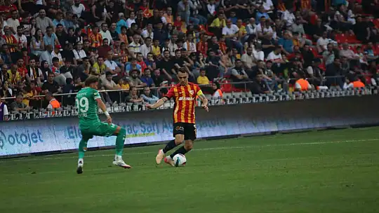 Trendyol Süper Lig: Kayserispor: 0 - Bodrum FK: 1 (İlk yarı)