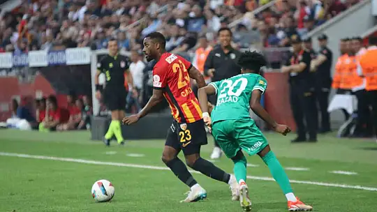 Trendyol Süper Lig: Kayserispor: 0 - Bodrum FK: 1 (İlk yarı)