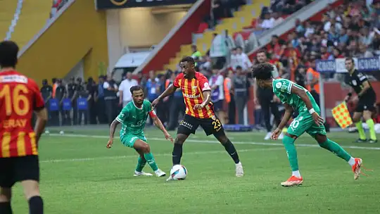 Trendyol Süper Lig: Kayserispor: 0 - Bodrum FK: 1 (İlk yarı)