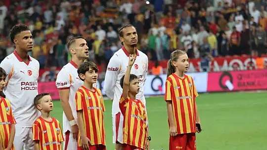 Trendyol Süper Lig: Kayserispor: 0 - Galatasaray: 0 (Maç devam ediyor)
