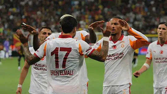 Trendyol Süper Lig: Kayserispor: 0 - Galatasaray: 1 (İlk yarı)
