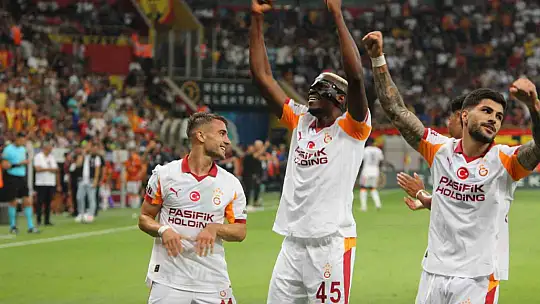 Trendyol Süper Lig: Kayserispor: 0 - Galatasaray: 1 (İlk yarı)