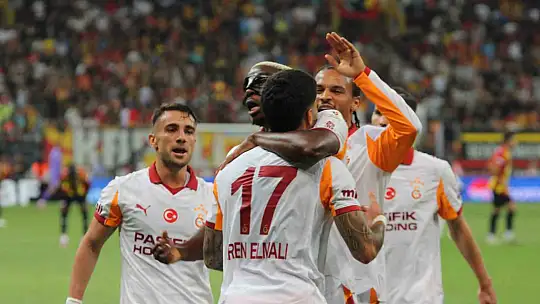 Trendyol Süper Lig: Kayserispor: 0 - Galatasaray: 1 (İlk yarı)