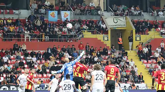 Trendyol Süper Lig: Kayserispor: 0 - Gençlerbirliği: 1 (İlk yarı)