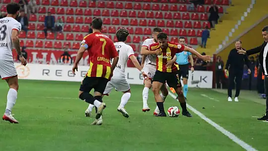Trendyol Süper Lig: Kayserispor: 0 - Gençlerbirliği: 1 (İlk yarı)