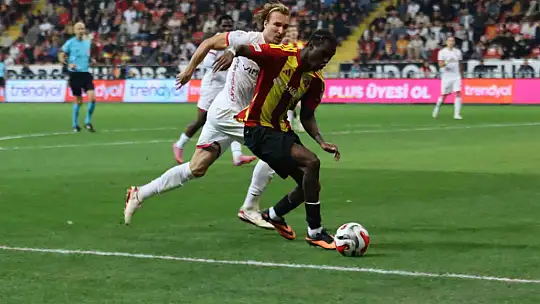 Trendyol Süper Lig: Kayserispor: 1 - Gençlerbirliği: 1 (Maç sonucu)