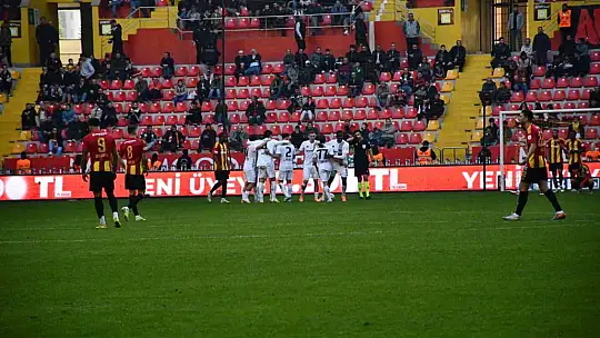 Trendyol Süper Lig: Kayserispor: 0 - Gaziantep FK: 3 (Maç Sonucu)