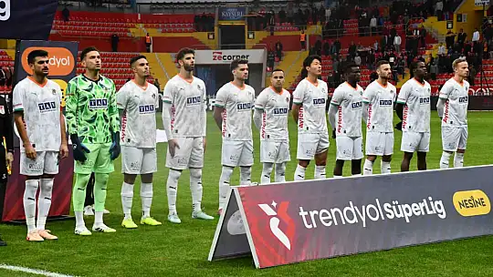 Trendyol Süper Lig: Kayserispor: 0 - Alanyaspor: 0 (İlk yarı)