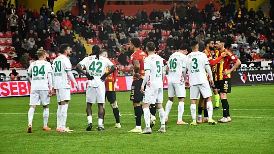 Trendyol Süper Lig: Kayserispor: 0 - Corendon Alanyaspor: 0 (Maç sonucu)