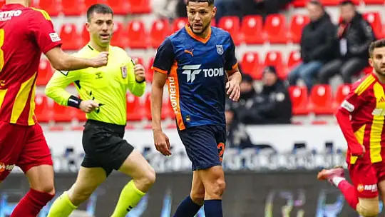 Trendyol Süper Lig: Kayserispor: 0 - RAMS Başakşehir: 1 (İlk yarı)