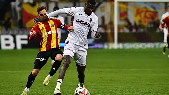 Trendyol Süper Lig: Kayserispor: 1 - Trabzonspor: 3 (Maç sonucu)