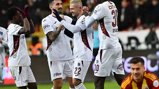 Trendyol Süper Lig: Kayserispor: 1 - Trabzonspor: 3 (Maç sonucu)