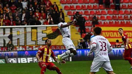 Trendyol Süper Lig: Kayserispor: 1 - Fatih Karagümrük: 0 (Maç sonucu)