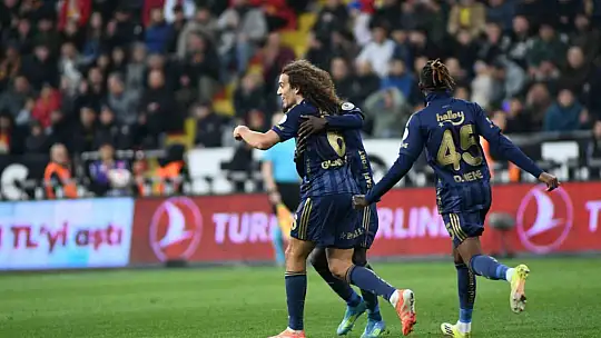 Trendyol Süper Lig: Kayserispor: 0 - Fenerbahçe: 1 (İlk yarı)