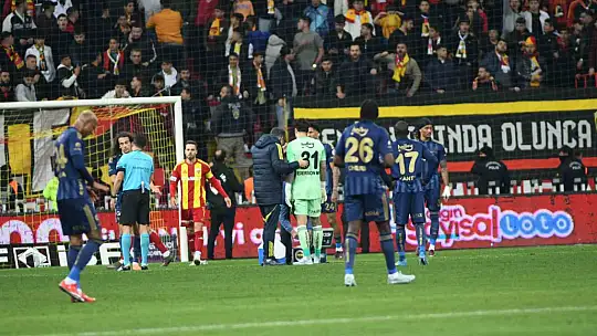 Trendyol Süper Lig: Kayserispor: 0 - Fenerbahçe: 1 (İlk yarı)
