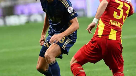 Trendyol Süper Lig: Kayserispor: 0 - Fenerbahçe: 1 (İlk yarı)