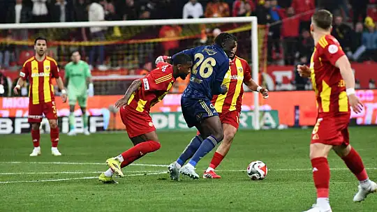 Trendyol Süper Lig: Kayserispor: 0 - Fenerbahçe: 4 (Maç sonucu)
