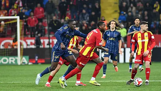 Trendyol Süper Lig: Kayserispor: 0 - Fenerbahçe: 4 (Maç sonucu)