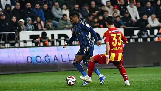 Trendyol Süper Lig: Kayserispor: 0 - Fenerbahçe: 4 (Maç sonucu)