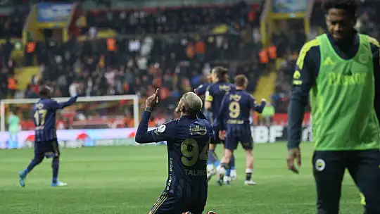 Trendyol Süper Lig: Kayserispor: 0 - Fenerbahçe: 4 (Maç sonucu)