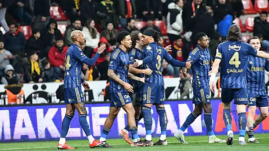 Trendyol Süper Lig: Kayserispor: 0 - Fenerbahçe: 4 (Maç sonucu)
